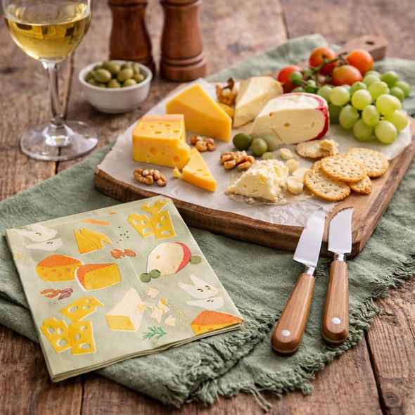 cheese board paper napkins 33x33cm grazing table serviettes