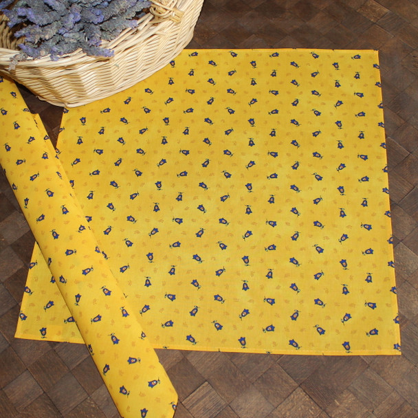 Marat Tradition Yellow French Serviette Napkin Made in France