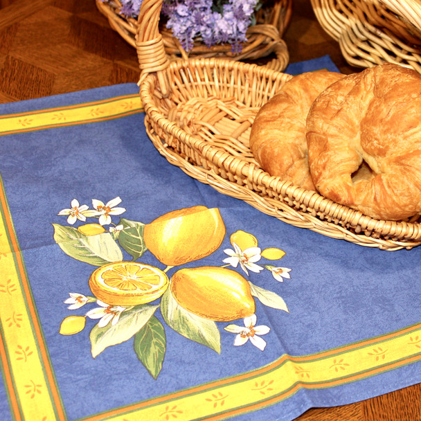 French Napkins Blue