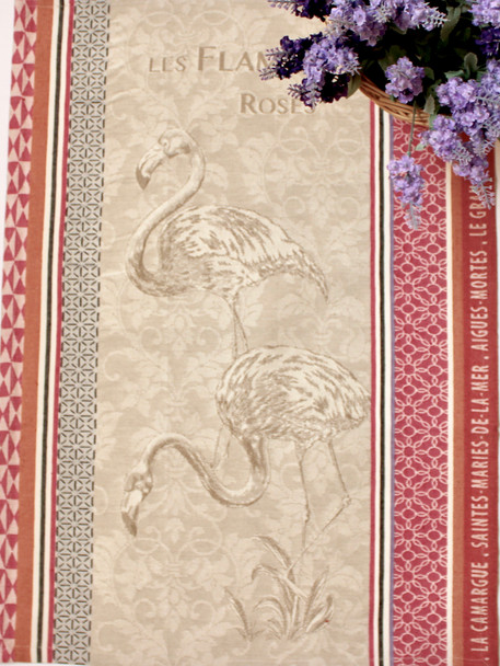 Vaccares Jacquard Tea Towel Made in France
