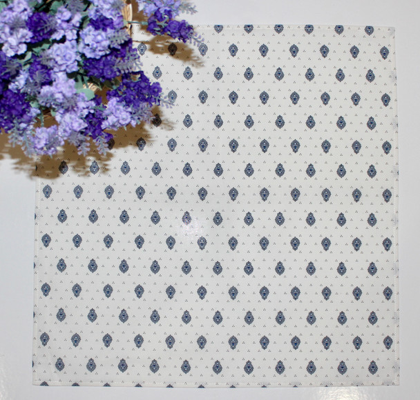 Marat Avignon Bastide White155x120cm Small Tablecloth COATED Made in France