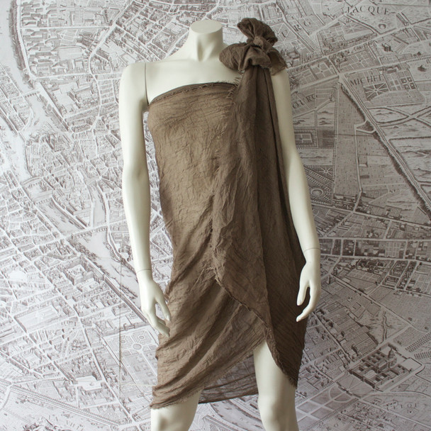 French Riviera Milk Chocolate Shawl-Sarong-Wrap 