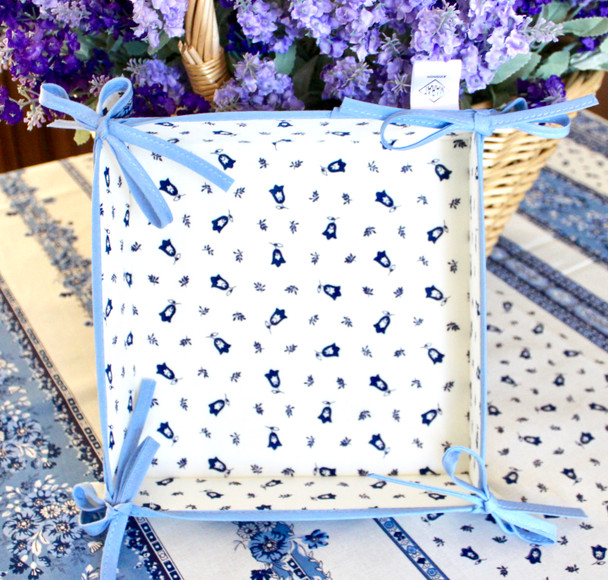 Marat Tradition White Quilted Bordered Placemat Octogon Made in France