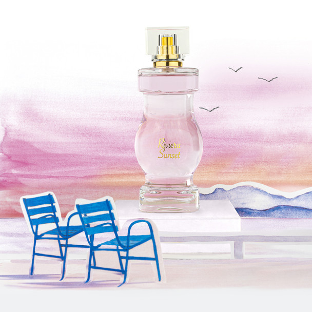 Collection Azur – Riviera Sunset Eau de Parfum 100 ml – Fruity Floral Gourmand French Perfume