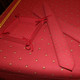Ramatuelle Red /Yellow  French Serviette Napkin Made in France