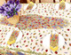 Lavender&Roses French Tablecloth 155x250cm 8seats Made in France