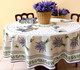 180cm Round French Tablecloth Cotton Lavender olives 180cm Round French Tablecloth Cotton Lavender olives