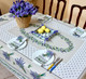 Lauris Ecru 155x350cm 12Seats French Tablecloth Made in France 