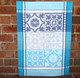 Marius Blue Jacquard Tea Towel Made in France