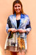 Vincent Van Gogh Cypresses Masterpiece Lightweight Shawl