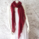 French Riviera Burgudy Shawl-Sarong-Wrap 