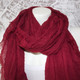 French Riviera Burgudy Shawl-Sarong-Wrap 