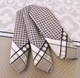 Marius Black French Jacquard Napkin Made in France