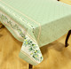 Ramatuelle Green 155x350cm 12Seats French Tablecloth Made in France 