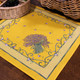 Lavender Yellow French Serviette Napkin Made in France