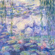 Nympheas Claude Monet paper napkins inspired by Water Lilies artwork, art style luncheon paper napkins 33x33cm