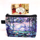 Claude Monet Nympheas Blue Coin Purse