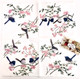 20 Paper Napkins Blue Wren 33x33cm
