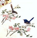 20 Paper Napkins Blue Wren 33x33cm