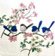 20 Paper Napkins Blue Wren 33x33cm