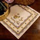 Moustiers Blue French Serviette Napkin Made in France