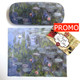 Claude Monet Water Lilies Nympheas  1915 Hard Glasses Case with Microfibre Cloth