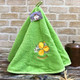 Lemon Green French Round Hand Towel