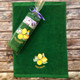 Lemon Green Guest Hand Towel Embroidered