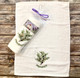 Guest Hand Towel Olive Branch White