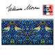 William Morris Birds blue soft velour glasses case made in France William Morris Birds blue soft velour glasses case made in France