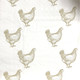 20 Paper Napkins – Country Farm Chooks – 33x33cm Luncheon