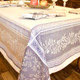 Olivia Lin Jacquard French Tablecloth 160x250cm 8seats Made in France