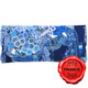 MISE Museum Japanese Garden blue soft velour glasses case made in France with floral art design in navy and blue tones