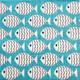 20 Paper Napkins – Coastal Fish Pattern – 33x33cm Luncheon