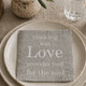 cooking with love paper napkins 33x33cm linen look printed serviettes