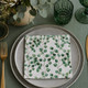 eucalyptus leaves paper napkins 33x33cm green botanical serviettes