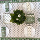 200 x 150 cm – Seats 6 – Rectangular French Tablecloth – Cotton – Bastide Green – Made in France