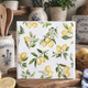 20 Paper Napkins – Provence Lemons – 33x33cm Luncheon