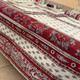 200 x 150 cm – Seats 6 – Rectangular French Tablecloth – Stain-Resistant Coated – Marat Bastide Burgundy – Made in France