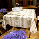 Clos des Oliviers Ecru Square French Tablecloth 150x150cm Made in France
