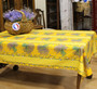 Lavender Yellow French Tablecloth 155x300cm 10Seats Made in France