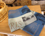 Paris - Kitchen Tea Towel Parisienne Blue