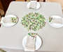 Nyons Ecru Square Tablecloth 150x150cm Made in France