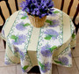 150cm Round French Tablecloth COATED