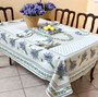 Lauris Ecru French Tablecloth 155x300cm 10Seats  Made in France