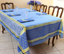 Vaucluse Yellow 160x350cm 12Seats Jcquard French Tablecloth Made in France