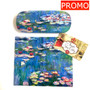 Claude Monet Water Lilies Nympheas 1916 Hard Glasses Case with Microfibre Cloth