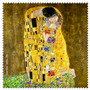 Gustav Klimt The Kiss Microfiber Cleaning Cloth Made in France