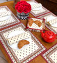 Marat Avignon Ecru Quilted Bordered Placemat Made in France