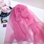 Sheer Evening Shawl Wrap 120x190cm Pink  6367